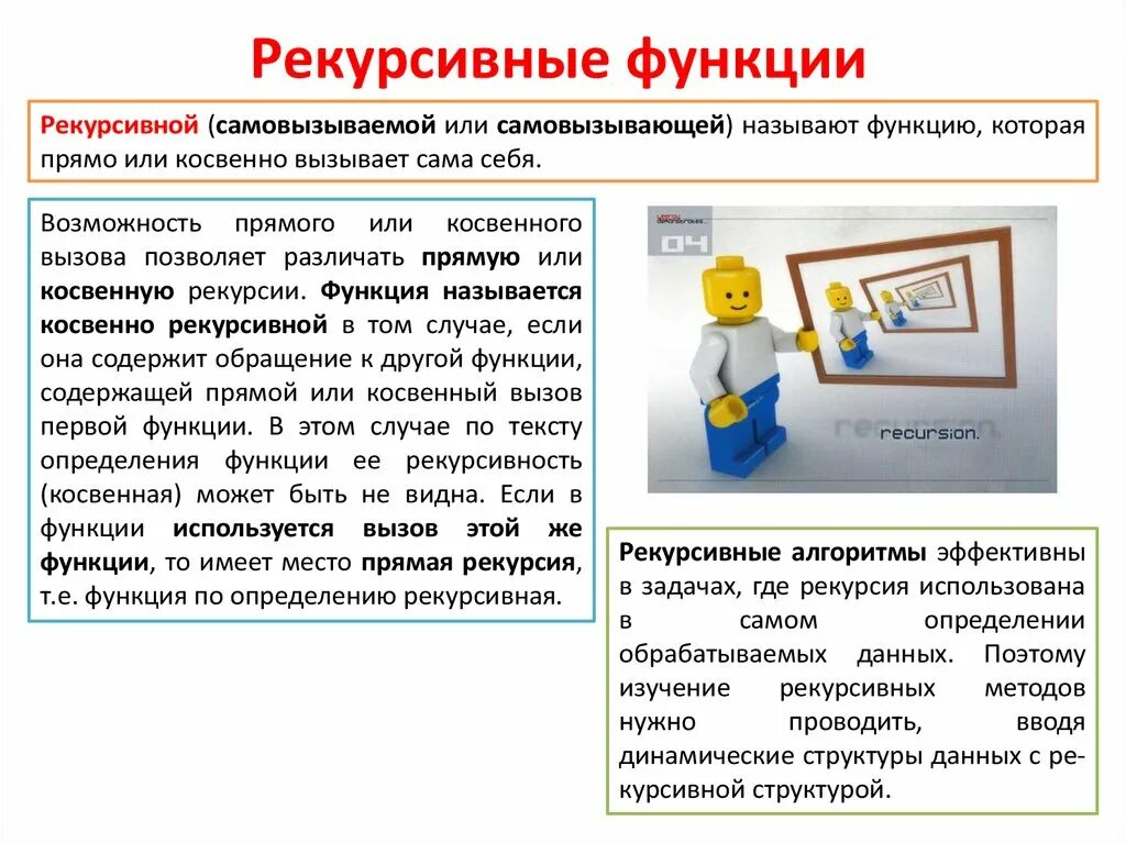 Основы рекурсии Рекурсивно логическое программирование Григорьева И В