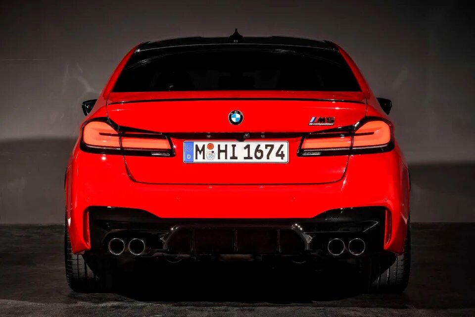 The new BMW M5 Competition (06/2020).