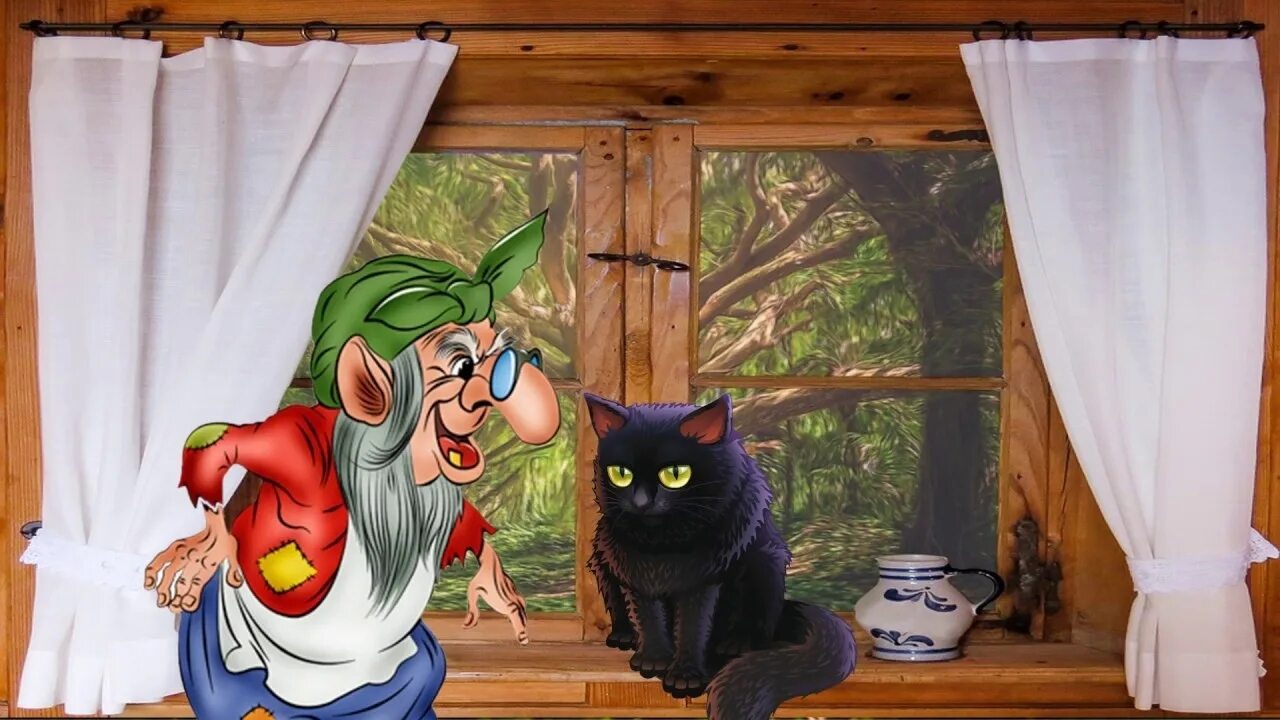 Бабка ежка кошка. Баба Яга и кот Баюн. Сказки про бабу Ягу. Кот Баюн сказочный герой. Баба Яга и кот Баюн сказка.