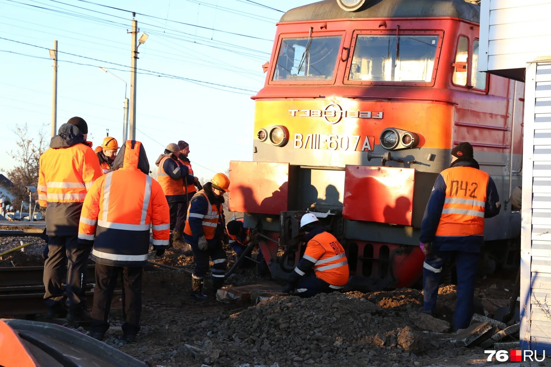 Авария на жд переезде в ярославской области