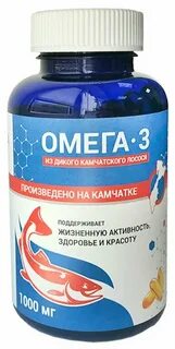 Омега 3 из дикого камчатского лосося салмоника