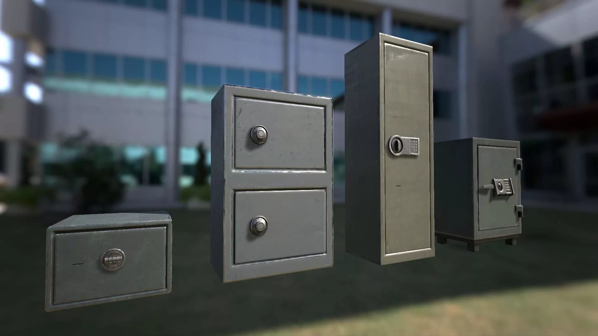 Куплю готовую игру. Game ready Asset. Metal Locker 3d model. MDC Urban collection. Baton Lock 3d model.