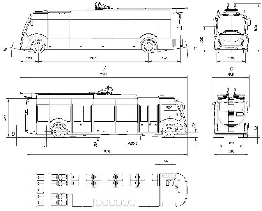 Длина троллейбуса. АКСМ-321 троллейбус габариты. Чертеж троллейбуса БКМ 321. Троллейбус АКСМ 321 чертёж. АКСМ 321 чертеж.