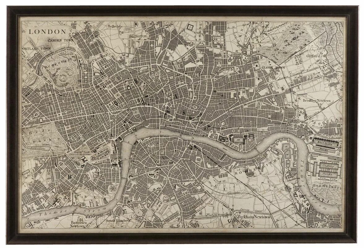 Framed maps
