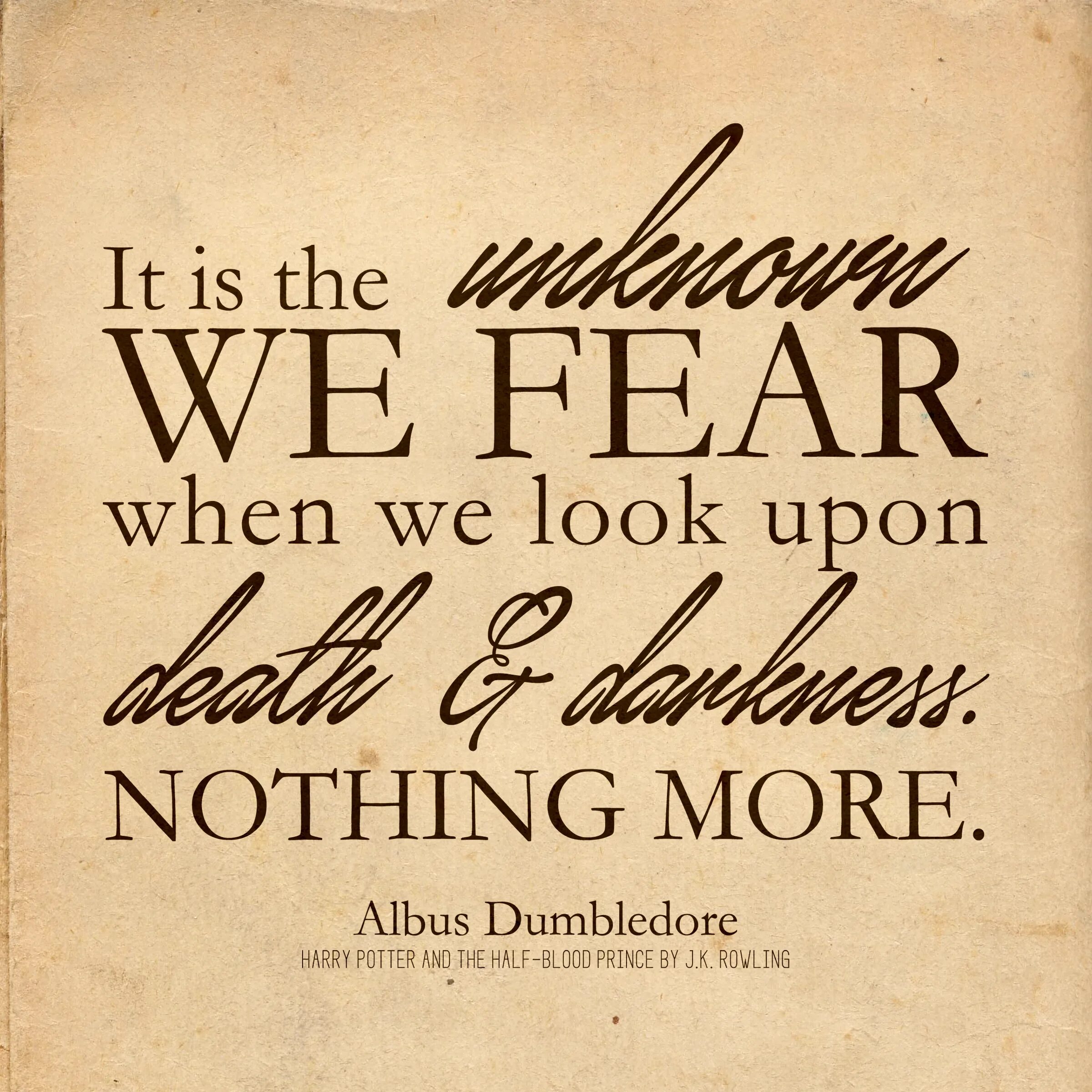 When i have fears