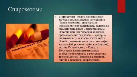 Заболевания вызываемые ими