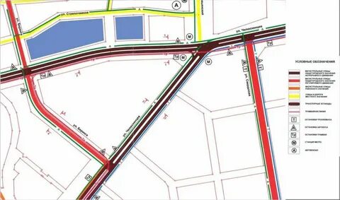 Схема транспортного обслуживания