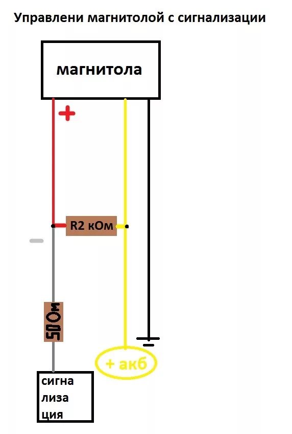 Как подключить магнитолу к сигнализации через реле. Схема подключения магнитолы через АКБ. Схема подключения магнитолы через сигнализацию. Схема подключения магнитолы через конденсатор.
