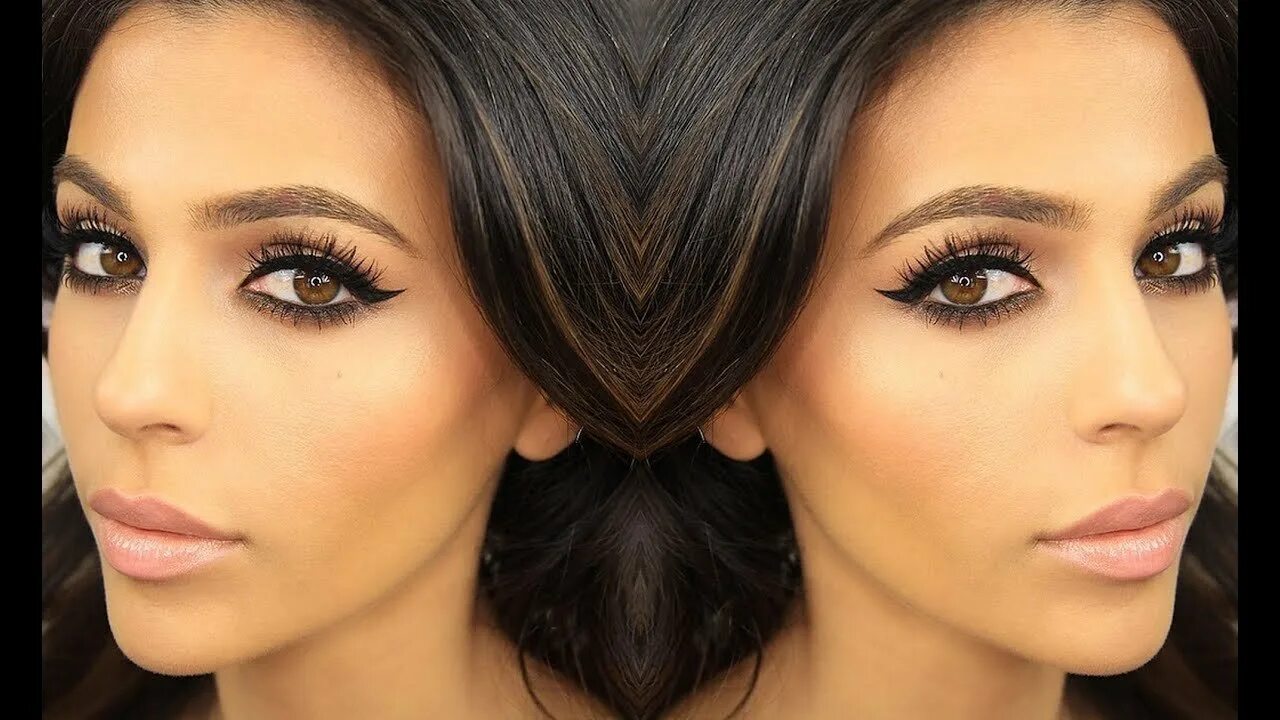 Смоки айз для гависщего века. Смоки лисий взгляд. Смоки айс. Вечерний макияж под сиреневое платье. Вечерний макияж для карих глаз.