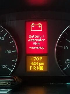 Battery alternator