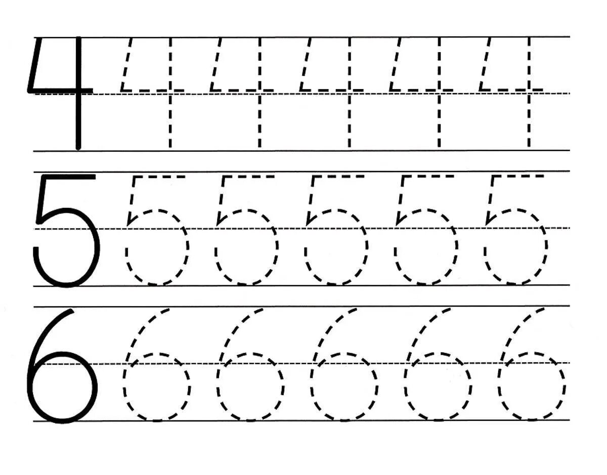 Tracing back. Цифры прописи обводим для дошкольников. Прописи для дошкольников 5-6 лет цифра 7. Прописи цифры для дошкольников 4-5. Прописи цифры 4 5 6.