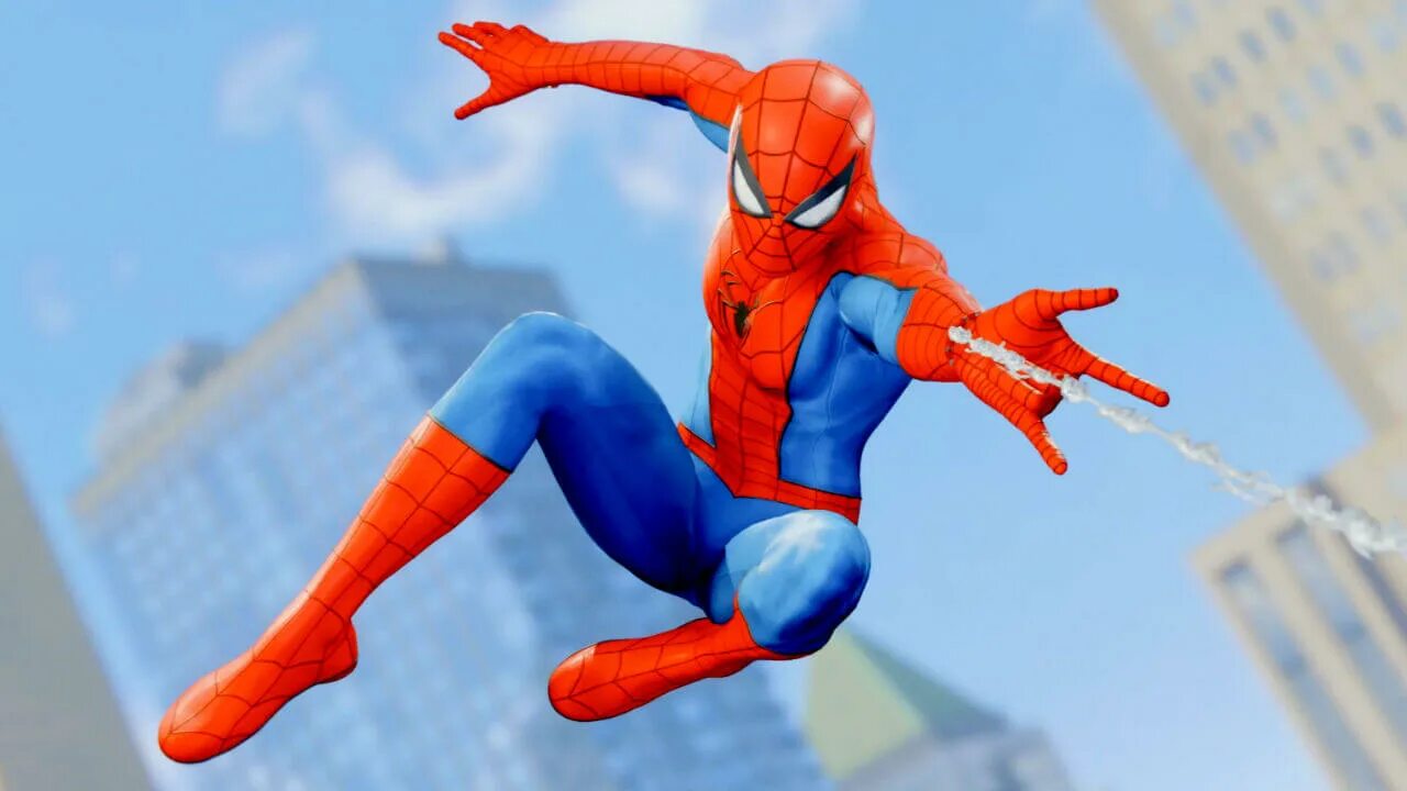 Игра человека паука летать. Spider man ps4. Человек паук в прыжке. Chelavek pahuk. Человек паук пускает паутину.