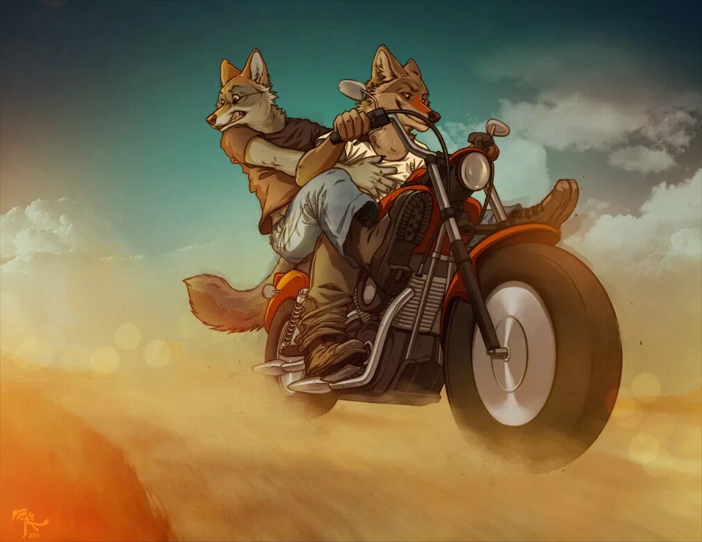 Фурри на мотоцикле. Волк на мотоцикле. Волк байкер и красная шапочка. Furry wolf on a bike. Furry wolf on a bike.
