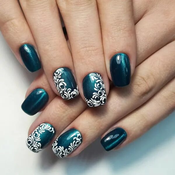 Pudrowy róż Nails, Manicure, Nail designs