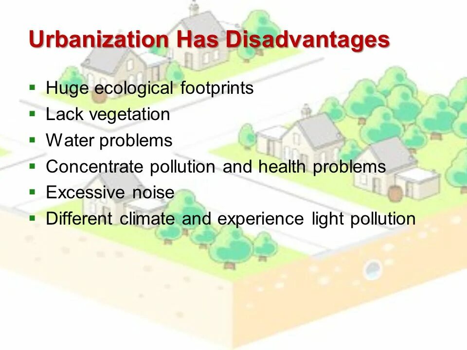 Advantages and disadvantages of urbanization. Urbanization +- examples. Country Life advantages and disadvantages. What is urbanization.
