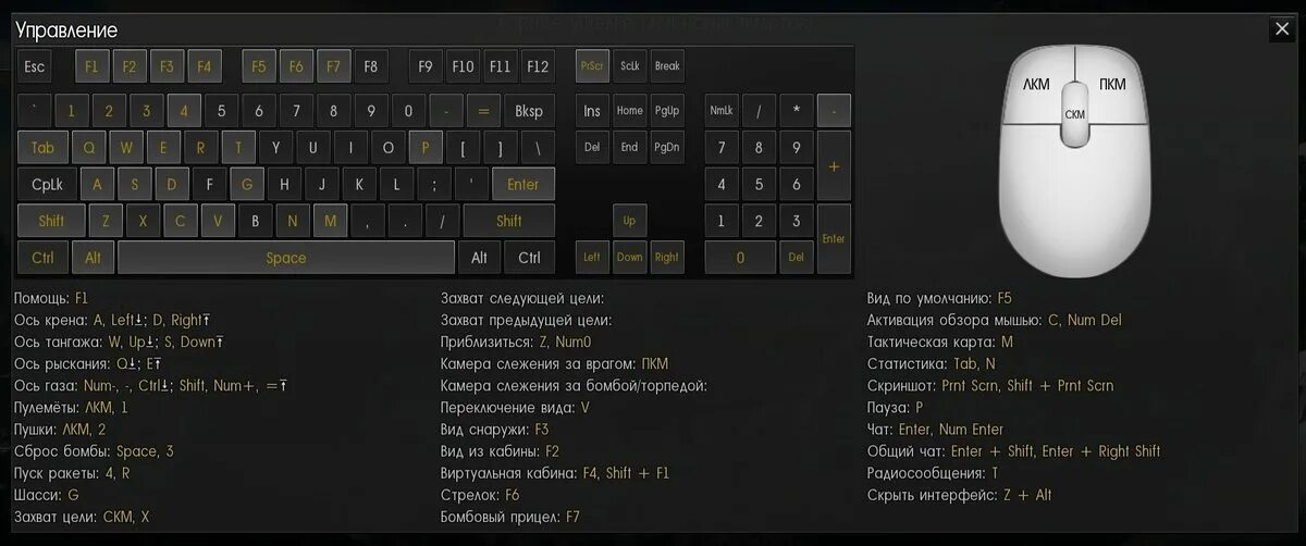 Как настроить клавиатуру в игре. Вар Тандер кнопки управления. Клавиши управления в игре. Клавиатура + мышь управление в игре.