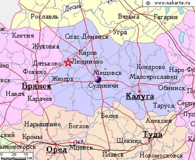 Брянск тульская область
