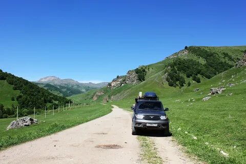 Дорога джилы су из кисловодска на машине
