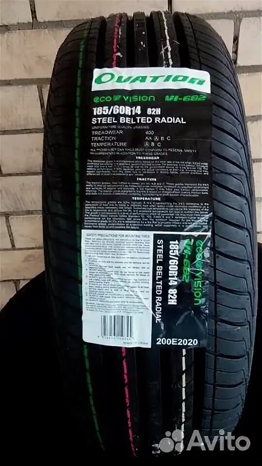 Ovation vi-682 205/60 r16 92v. Автошина Ovation, vi-682, 205/60,. 185/65 R14 Ovation vi-682 86h. 185-65-15 Ovation vi-682.