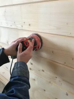 Зачистить вагонку