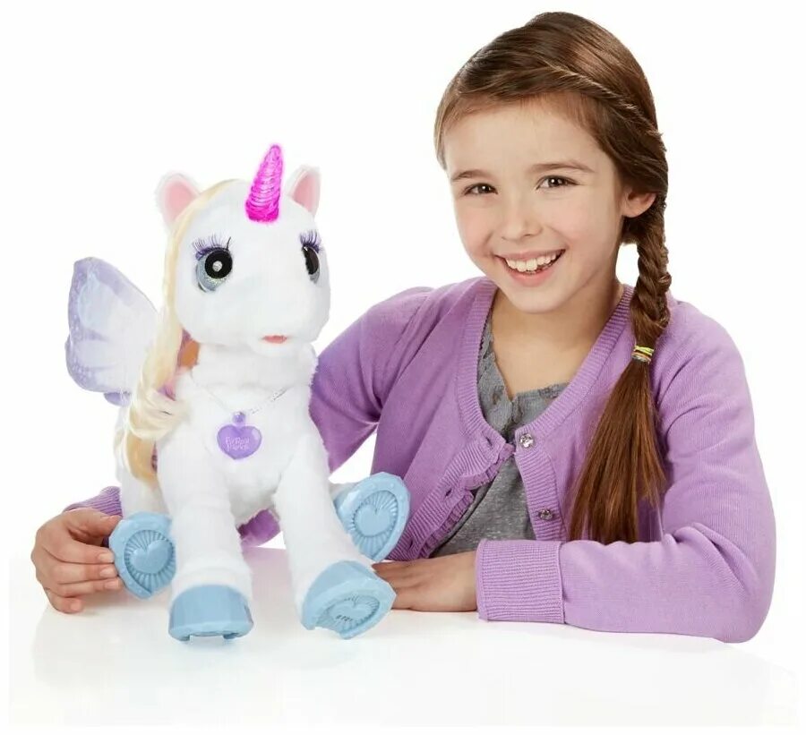 Какие самые популярные игрушки. FURREAL friends Единорог STARLILY. Hasbro FURREAL friends STARLILY. Игрушка FURREAL friends Единорог. Интерактивный Единорог FURREAL friends STARLILY.