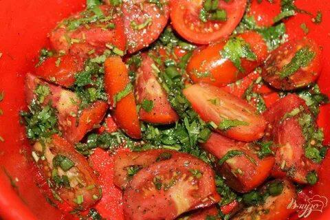 Помидоры закусочные быстрого приготовления