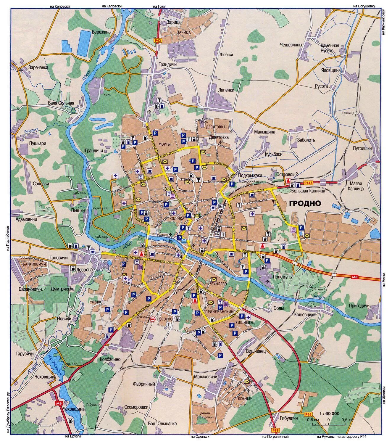 Карта города Гродно подробная. Карта центр города Гродно. Город Гродно на карте. Карта Гродно с улицами подробная.