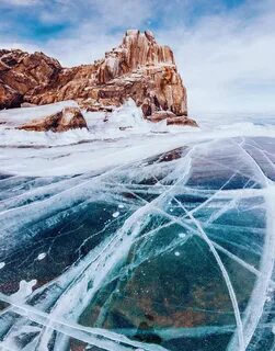 Зимний Байкал: 18 потрясающих фотографий застывшей красоты.