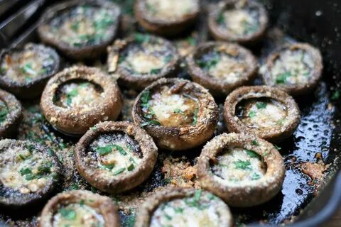 Baked mushrooms
