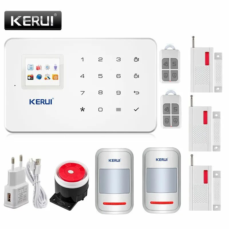 Gsm сигнализация цена. GSM сигнализация Security Alarm. KERUI GSM охранная сигнализация. KERUI Intelligent Home Alarm System. GSM сигнализация Эритея Микра.