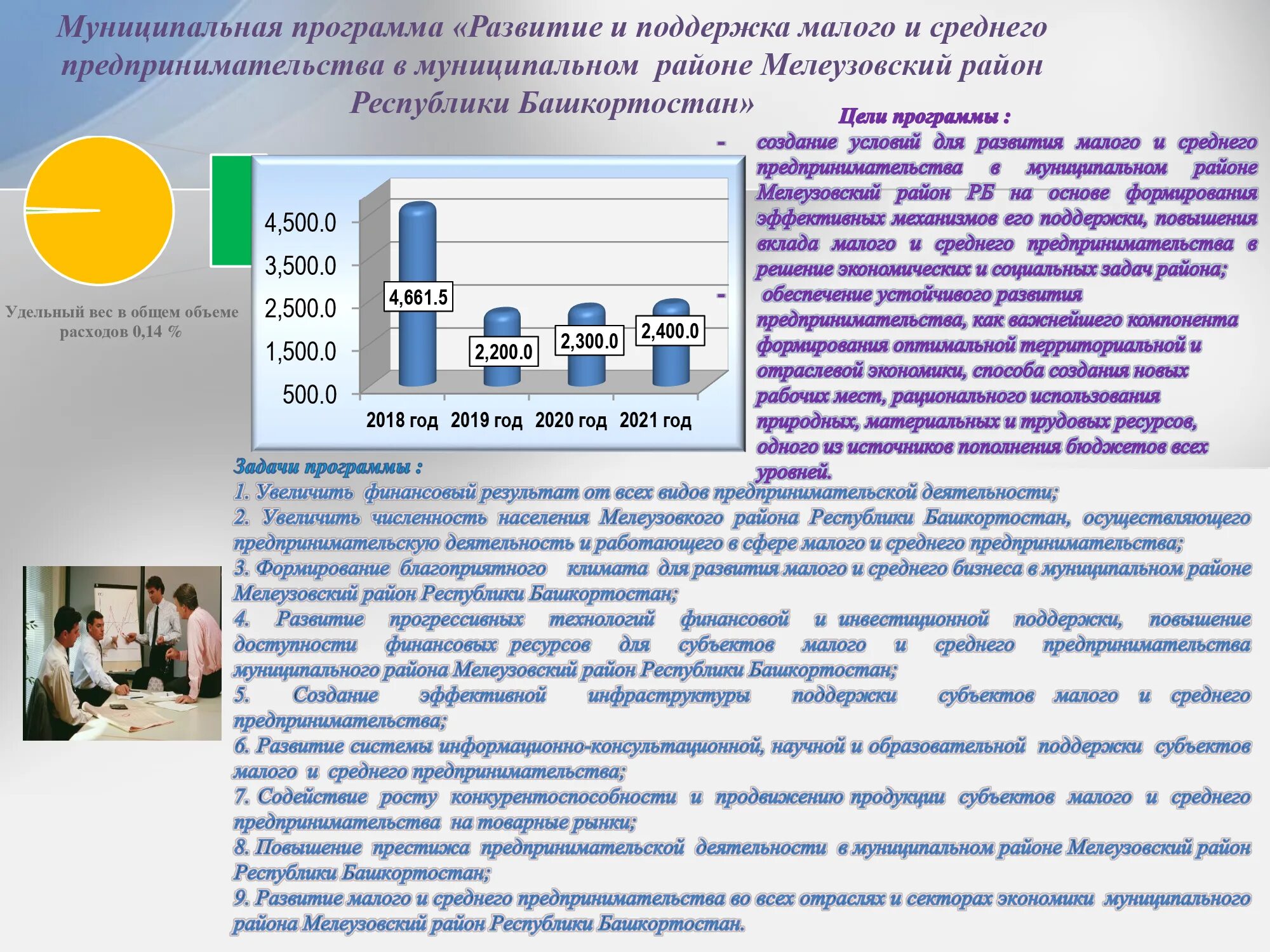 Программы развития малого бизнеса