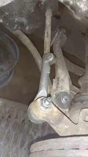 Как поменять стойки стабилизатора на рено