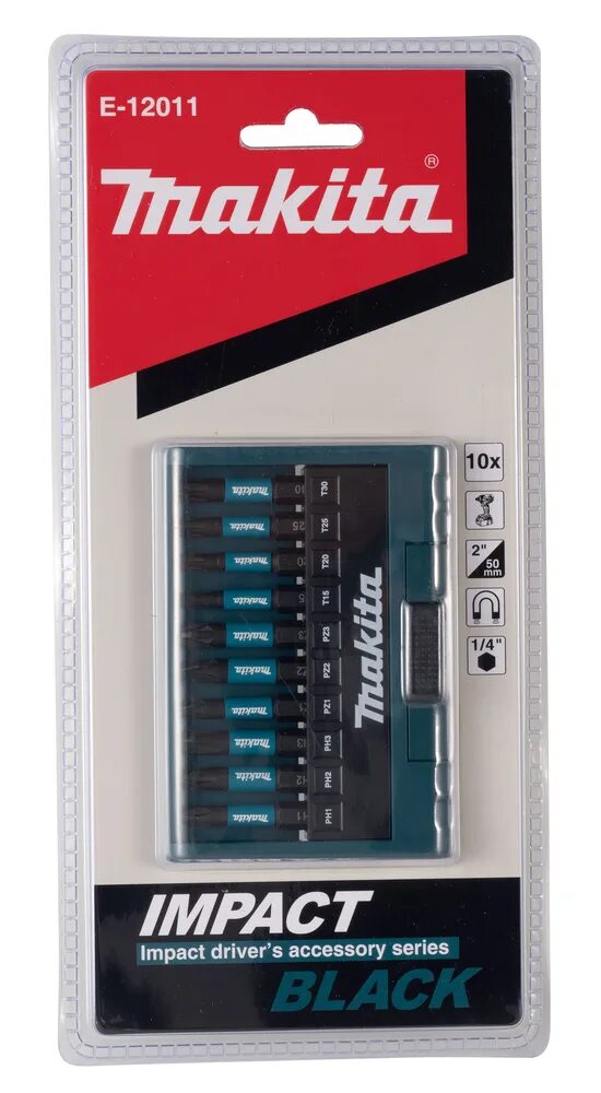 Бита makita black. Набор бит impact black makita. makita impact black е-12011. makita impact black набор. насадки на импакт.