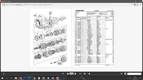 Каталог запчастей volvo