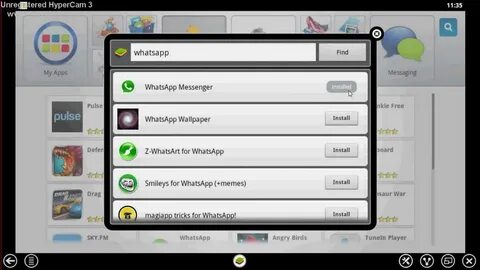 Installer whatsapp