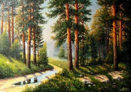 Тихим утром на опушке леса егорку