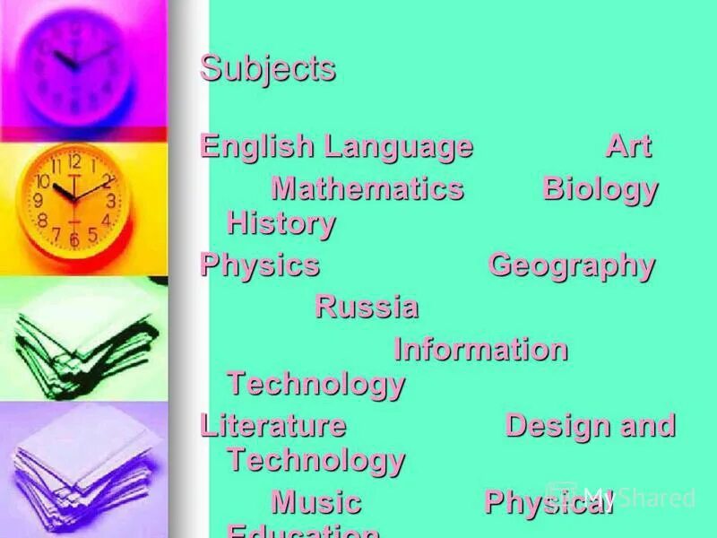Презентация на тему мой день. The lesson begin at 9. The lesson begin at 9. I go to school in the morning. The lesson begin at 9.