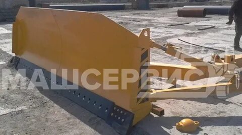 Работа бульдозера на отвале