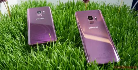 Samsung s9 розовый