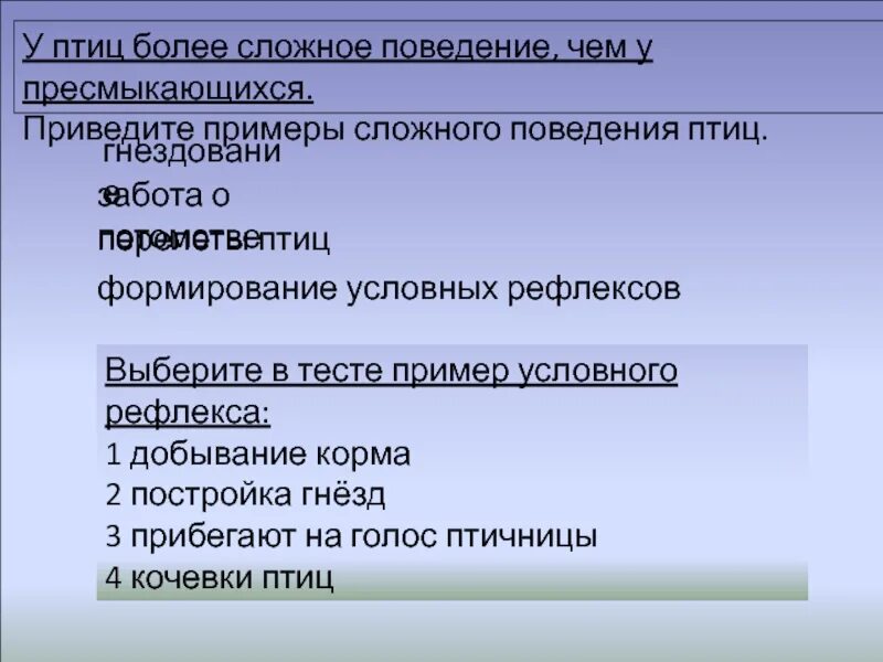 Примеры сложного поведения птиц. Приведите примеры сложного поведения птиц. Основные приспособления птиц к полету. Признак приспособленности птиц к полету. Особенности строения птиц черты приспособленности к полету