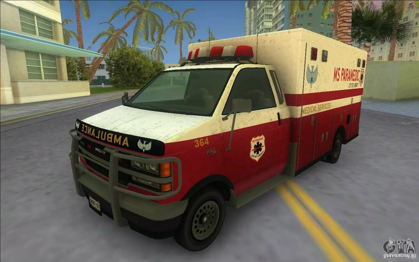 ГТА Вайс Сити амбуланс. GTA 3 Ambulance. Скорая Вайс Сити. GTA 3 Ambulance Ford.