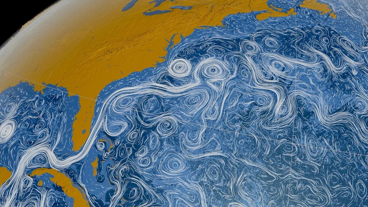 Гольфстрим со спутника. Гольфстрим в атлантическом океане. Течение гольфстрим из космоса. Водоворот мальстрём, норвегия. Гольфстрим из космоса.