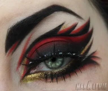 Макияж на год дракона