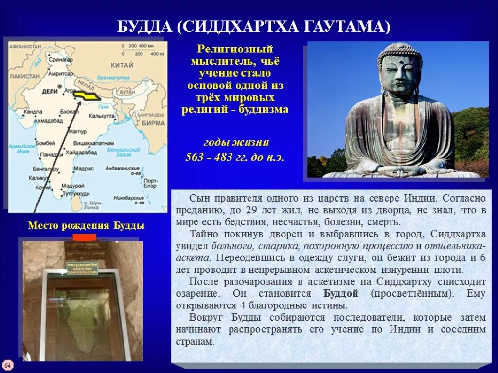 Где родился принц гаутама история 5. Буддизм на карте. Место рождения Будды на карте. Где родился принц Гаутама на карте. Будда где жил на карте.