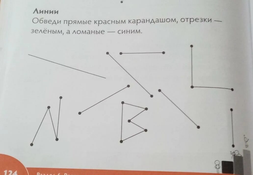 Обведи прямые линии красным карандашом. Обведи ломаные линии. Ломаная линия обводка. Ломаный отрезок. Группа прямая линия