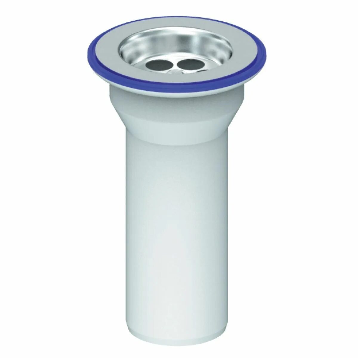 Литой выпуск. Сифон 110 мм для мойки. Выпуск 3. Orio а-4002-2. Viega 101718.