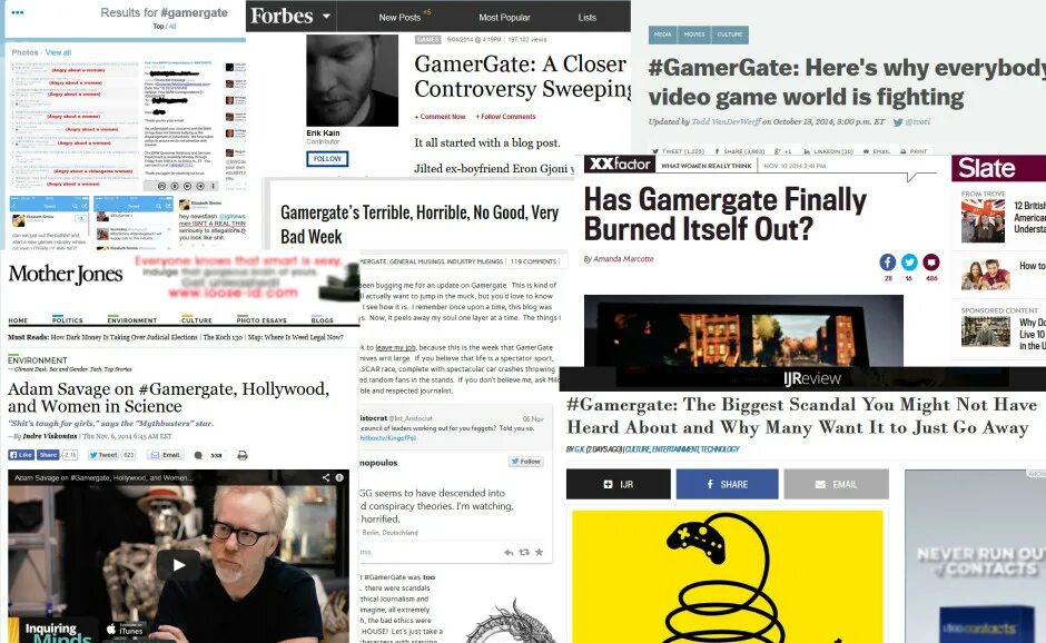 Геймергейт. Gamergate это