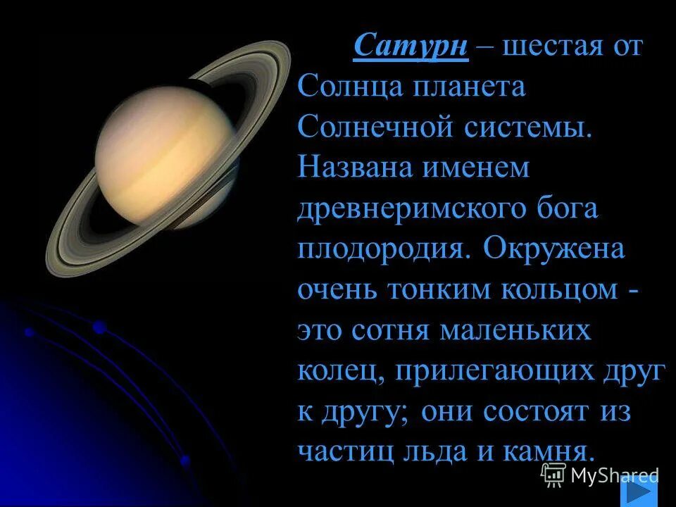 Планеты презентация 2 класс школа россии. Сатурн шестая Планета от солнца. 4. Шестая Планета от солнца — Сатурн. Рассказ о планете Сатурн. Сатурн Планета окружающий мир 2 кла.