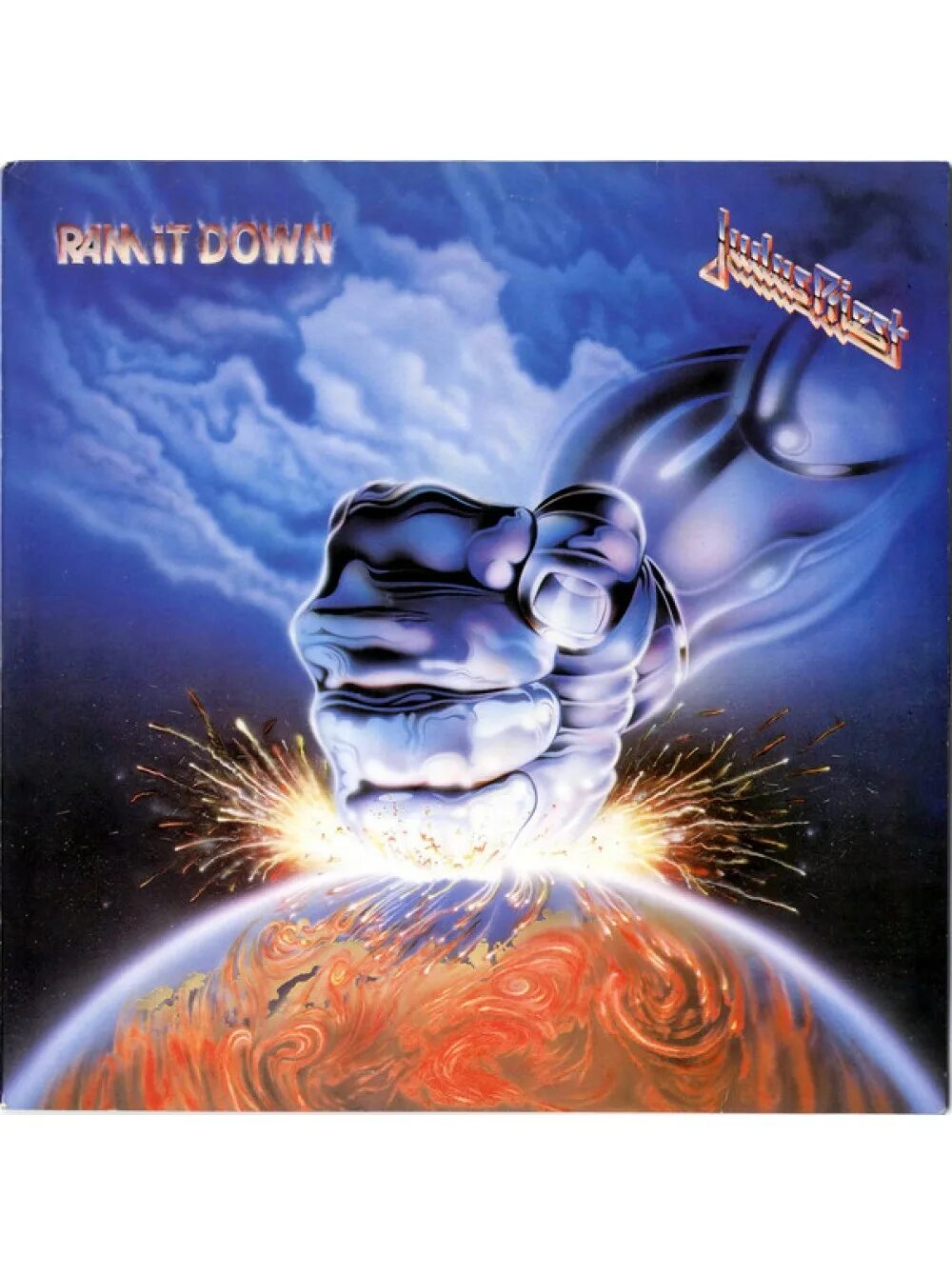 Judas Priest Ram it down 1988. CD Judas Priest: Ram it down.