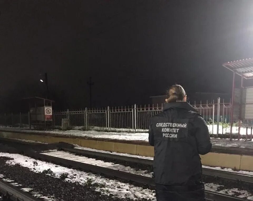 Парень на железной дороге. Поезд сбил человека насмерть. 22 ноября 2019